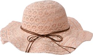 Melady Sonnenhut Kinder Ø 52 cm Rosa Papierstroh Rund