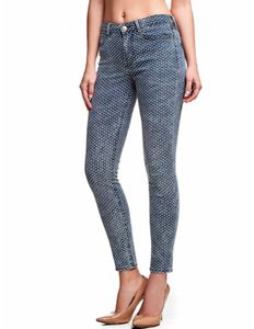 Spodnie Guess Dots jeansy w kropki W32