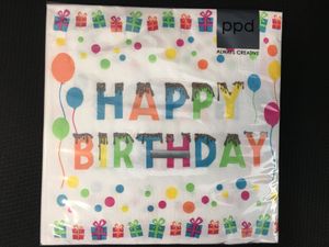 ppd - Servietten - Happy Birthday - 1331283