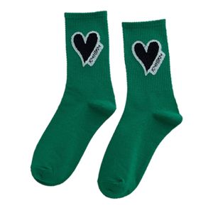 Mittlere Wadensocken, Schachbrettmuster, Liebe, Herz, Buchstabe, Zahl, Muster, gemütlich, rutschfest, hochelastisch, Baumwollmischung, für Herren und Damen, Unisex, Sportsocken für Frühling und Herbst, F