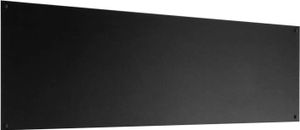 Magnetplatte, schwarz 90x30 cm - eine schwarze Kreidetafel, rahmenlos