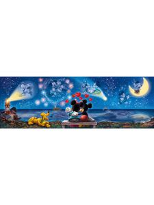 Clementoni Spiele & Puzzle Panorama Puzzle 1000 Teile - Micky & Minnie Puzzle Puzzle Erwachsenen 0 spielzeugknaller