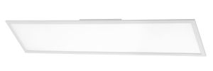 LED Panel BRILONER LEUCHTEN SIMPLE, 38 W, 4100 lm, IP20, weiß, Kunststoff-Metall, 119,5 x 29,5 x 6 cm