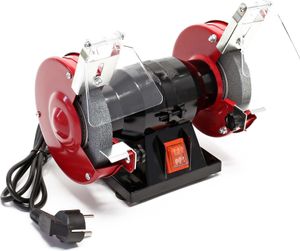 Podwójna szlifierka Wiltec 120 W, blok szlifierski z 2 tarczami szlifierskimi Ø 125 mm każda, szlifierka o prędkości obrotowej 2950 obr