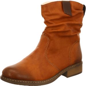 Rieker - topánky s teplou podšívkou, veľkosť:39, farba:brown kombi cayenne/kastani