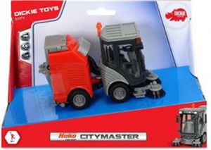 Hako Citymaster, Spielzeugauto LKW Kehrmaschine mit Friktionsantrieb Türen zum Öffnen bewegliche Teile