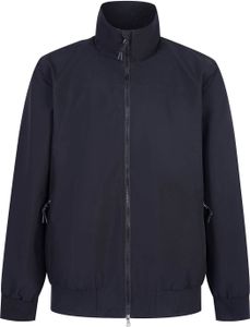 Blue Wave Herren Funktionsblouson Malte mit Kapuze und Kragen - Modische Funktionsjacke mit Innenfutter in Schwarz Größe XL