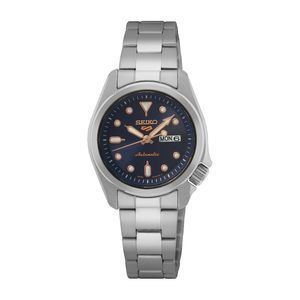 SEIKO Damen Automatik Armband-Uhr aus Edelstahl mit Edelstahl Band - 5Sports - SRE003K1