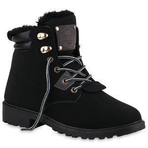VAN HILL Dámske členkové topánky s podšívkou Pohodlná outdoorová obuv 839642, Farba: Black Grey, Veľkosť: 39
