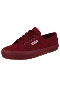 Superga Damen Low Sneaker 2750 Suede Low Top S111E6W Rot
