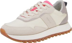 Gant 28533472 Caffay - Damen Schuhe Sneaker - G903-Wht-Gry-Fuchsia, Größe:39 EU
