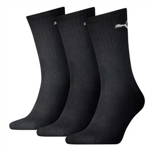 PUMA SPORT 3-pack pánske športové ponožky, ponožky:43-46, PUMA farby:Black