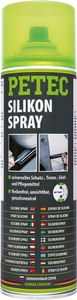 PETEC Silikonschmierstoff SILIKONSPRAY Transparent 0,5 L (70850)