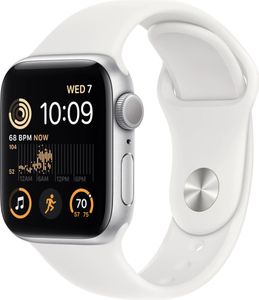 Apple Watch SE Aluminium 40mm Silber (Sportarmband weiß) *NEW*