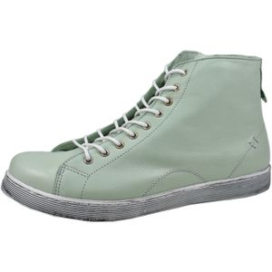 Andrea Conti Schuhe Damen Halbschuhe Sneaker High Top 0341500, Größe:40 EU, Farbe:Grün
