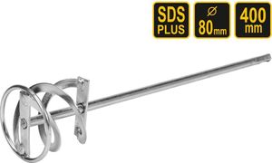 Mörtelrührer Mischer Farbrührer Rührstab SDS Mörtelmischer Rührquirl Gipsrührer, Größe:80x400mm