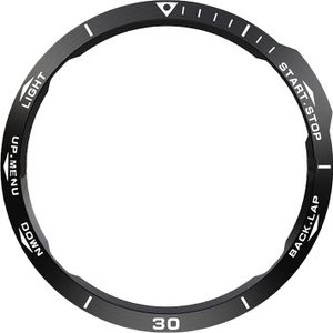INF Stylový černobílý rámeček pro Garmin Fenix 6X Series