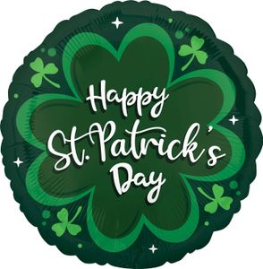 Celebrate St Patricks Day Folienballon 45cm