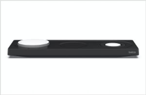 Belkin drahtloses 3-in-1 Ladepad für MagSafe iPhone 12/13 schwarz