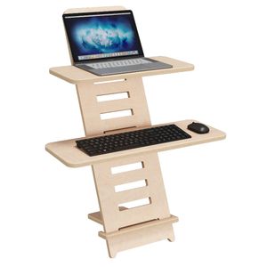 Standing desk | Stehpult Imprägniert | Schreibtischaufsatz | Laptop Ständer Holz |  Stehpult Aufsatz Schreibtisch | Laptopdesk | Stehpulte | Laptopstä