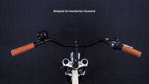 Fahrrad Lenker 635mm City Bike Beach Cruiser bequem Lenkerbügel Ø 25,4mm schwarz