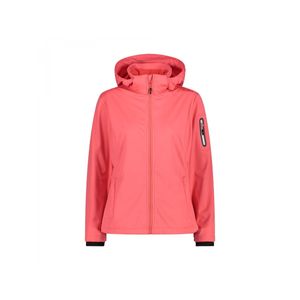 Cmp Woman Jacket Zip Hood Corallo 44