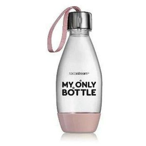 SodaStream My Only Bottle - opakovaně použitelná láhev na vodu (500 ml, bez BPA, sycená, vhodná do myčky, odolná proti UV záření, víceúčelová, růžová, víceúčelová)