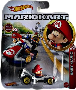 HOT WHEELS Mario Kart - Baby Mario B-DASHER GBG25 1:64 Die-Cast