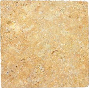 Fliese Travertin Naturstein gelb Fliese Gold Antique Travertin MOSF-45-51030