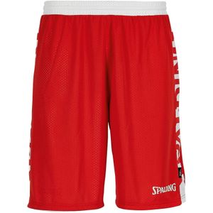 SPALDING Essential Reversible Shorts rot/weiß L