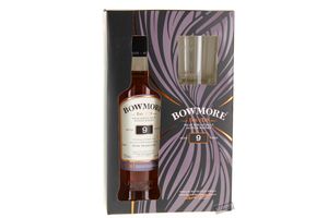 Bowmore 9 Jahre Geschenkset Single Malt Scotch Whisky 0,7l, alc. 40 Vol.-%