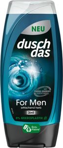 duschdas FOR MEN 3-IN-1 Duschgel & Shampoo 225 ml