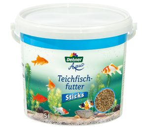 Dehner Aqua Teichfischfutter Sticks, 5 l