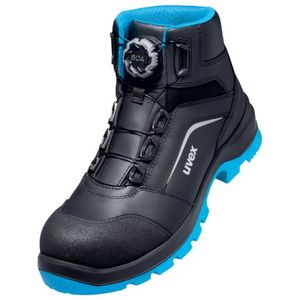 2 xenova® Stiefel S3 schwarz, blau Weite 11 Größe 44 | 9569244