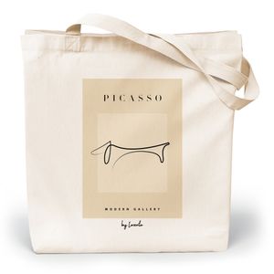 Loxato Stoffbeutel Art - Baumwolltasche - Jutebeutel - "Picasso"