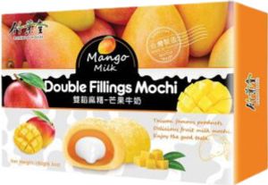 Bamboo House Double Fillings Mochi Mango Milk 180g