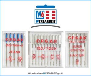 W6 Nähmaschinennadel Set (20 Nadeln)