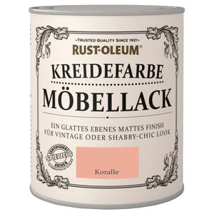 Rust-Oleum Kreidefarbe Möbellack Koralle 750 ml
