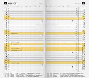 rido idé Kalender-Einlage "M-planer" 87 x 153 mm 2023