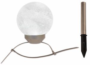 Näve LED Solar-Kugelleuchte - Glas; 5122761