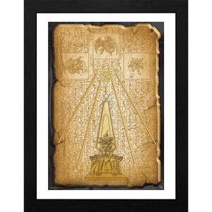 Yu-Gi-Oh - Egyptian Tablet - Gerahmter Kunstdruck