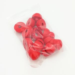 Schrauben-Abdeckkappen für Spielgeräte in 10 Stück-Packung, rot