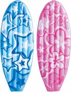 Bestway 42046 Surfbrett Luftmatratze 114 x 46 cm für Kinder, blau/rosa Bestway 42046 Surfbrett Luftmatratze 114 x 46 cm für Kinder, blau/rosa