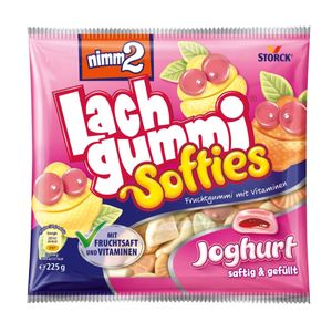 nimm2 Lachgummi Softies Joghurt Fruchtgummi mit Vitaminen 225g
