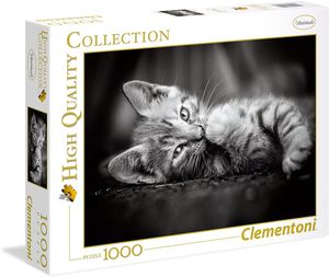 Clementoni Puzzle 39422 - Kätzchen (1000 Teile)