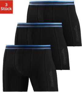 Bench Langer Boxer 3 er-Pack schwarz Größe L