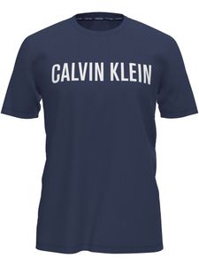 Calvin Klein Pánské tričko s krátkým rukávem S/S Crew Neck Blue, velikost:M