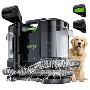 Pad Cleaner 500 W, 70 dB, czarny, przenośny, kompaktowy, odkurzacz punktowy Odkurzacz do szorowania mebli tapicerowanych, takich jak dywany i sofy