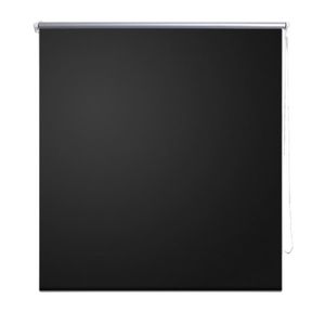 vidaXL Verdunkelungsrollo 160 x 175 cm schwarz