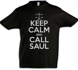 Keep Calm And Call Saul Kinder Jungen T-Shirt, Größe: 4 Jahre